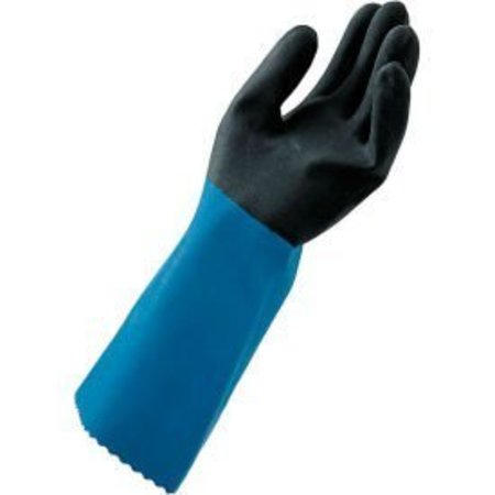 MAPA GLOVES C/O RCP MAPA® NL52 Stanzoil® Neoprene Gloves, 14" L, Medium Weight, 1 Pair, Size 8, 337428 337428